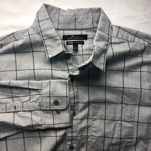 Marc Anthony Button Down Dress Slim Shirt - Large